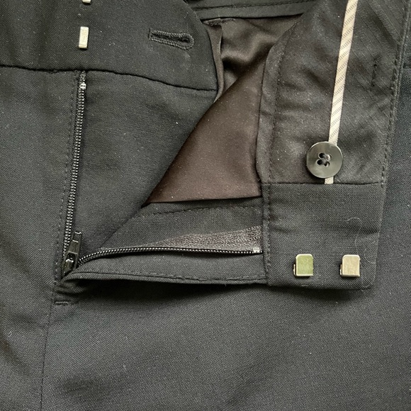 NWOT Club Monaco wool lined dress pants low rise - Picture 12 of 14